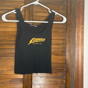 BRANDY MELVILLE BLACK TANK - ONE SIZE